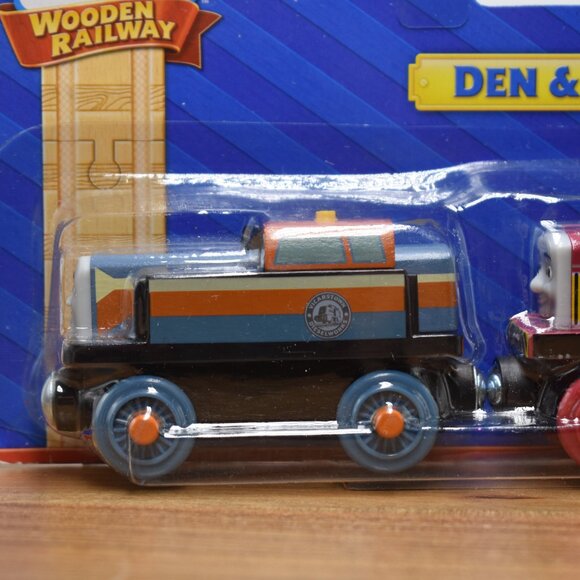 Den & Dart Thomas & Friends Wooden Railway Vicarstown Fisher Price Sealed New - Picture 3 of 9
